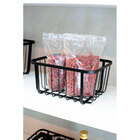 Cesto Organizador Em Metal 25 Cm Preto Metalla Yoi