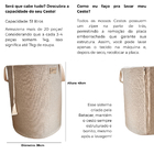 Cesto Organizador Fechado G Araçari Bege