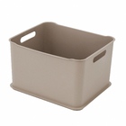 Cesto Organizador Grande 27L Cinza Fit Ultra Coza