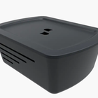 Cesto Organizador Grande C/tampa Preto