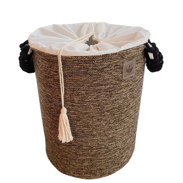 Cesto Organizador M Amarelo E Preto Suindara