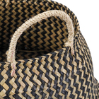 Cesto Organizador Seagrass Marrom 33x40x33 cm Oikos