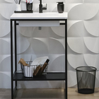 Cesto Organizador Metal Preto 20x20x14cm Dandy Arthi