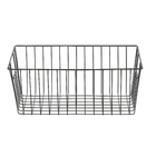 Cesto Organizador Metal Preto 40x24x17cm Dandy Arthi