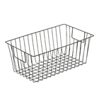 Cesto Organizador Metal Preto 40x24x17cm Dandy Arthi