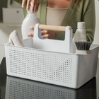 Cesto Organizador Multiuso 8l Flow Ou Branco