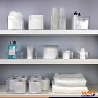 Cesto Organizador Multiuso Acrílico Para Gaveta Geladeira 37x