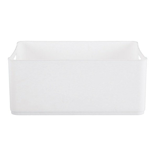 Cesto Organizador Multiuso Branco 16x27x38cm 12,5L Spaceo