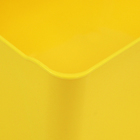 Cesto Organizador Plástico Amarelo 6x9x13,5cm 0,5L Spaceo