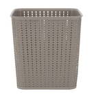Cesto Organizador Plstico Ratan Cinza 165L 285x285x52cm So Bernardo