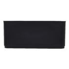 Cesto Organizador Plástico Preto 12x18,5x27cm 4,5L Spaceo