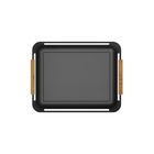 Cesto Organizador Plástico Preto LUME 14 litrosL 28,5x35,5x17cmcm OU