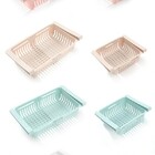 Cesto Organizador Prateleira Multiuso Geladeira Ajustável Kit