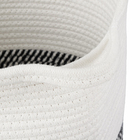 Cesto Organizador Cordas Preto 33x40x33 cm Duo Oikos