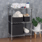 Cesto Organizador TNT Preto 15x31x31cm Spaceo KUB