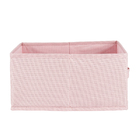 Cesto Organizador TNT Rosa 15x31x31cm Spaceo KUB