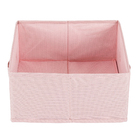 Cesto Organizador TNT Rosa 15x31x31cm Spaceo KUB