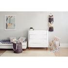 Cesto Organizador Tramontina Em Lona Cinza Com Fechamento À C