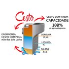 Cesto P/ Caixa De Gordura Super Preto Durin