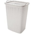 Cesto P/roupa Trama Branco 40l