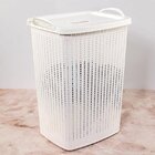 Cesto P/roupa Trama Branco 40l