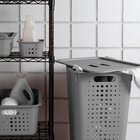 Cesto Para Roupas Organizador Lavanderia 47 Litros Plástico R