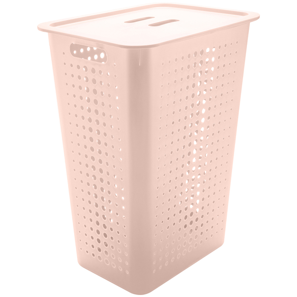 Cesto Para Roupas Organizador Lavanderia 47 Litros Plástico R