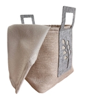 Cesto Parque Das Cascatas Bege Com Guardanapo