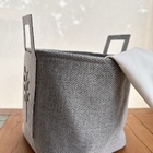 Cesto Parque Das Cascatas Cinza Com Guardanapo