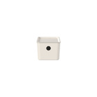 Cesto Plástico Bege Flow com Tampa 3L 27x12x9cm OU