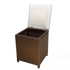 Cesto Pufe Em Fita 35x35x48cm - Argila