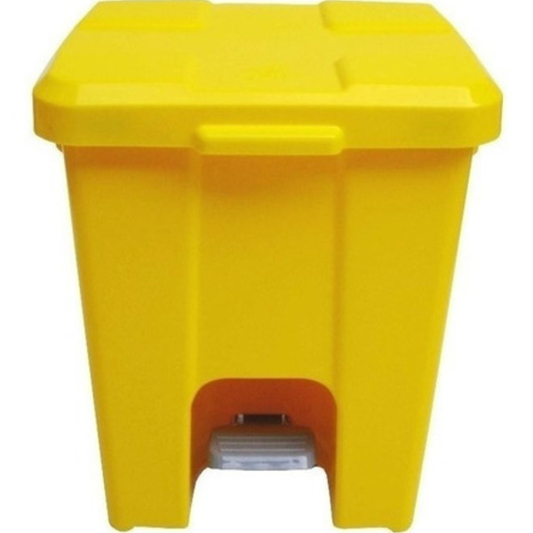 Cesto Quadrado Com Pedal 15 Litros P15
