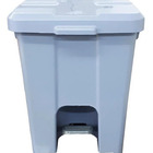 Cesto Quadrado Com Pedal 15 Litros P15 Verde