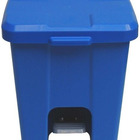 Cesto Quadrado Com Pedal 15 Litros P15 Verde