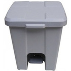 Cesto Quadrado Com Pedal 15l (p15) Branco