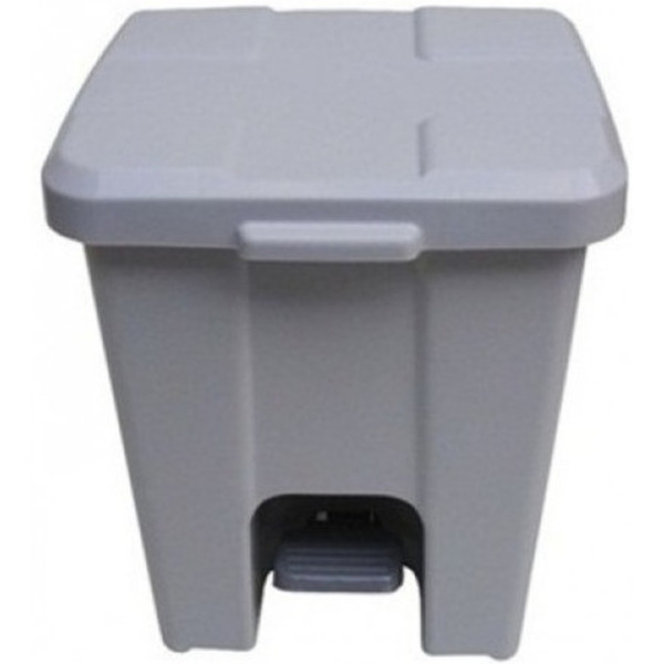 Cesto Quadrado Com Pedal 15l (p15) Branco
