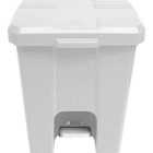 Cesto Quadrado Com Pedal 15l (p15) Cinza