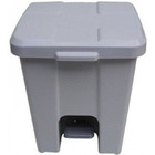 Cesto Quadrado Com Pedal 25l Branco