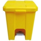 Cesto Quadrado Com Pedal 25l Branco