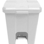 Cesto Quadrado Com Pedal 25l Cinza