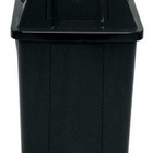 Cesto Quadrado Com Tampa Vai E Vem 100 Litros Vermelho