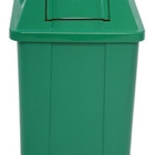 Cesto Quadrado Com Tampa Vai-vem 100 Litros