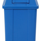 Cesto Quadrado Com Tampa Vai-vem 100 Litros