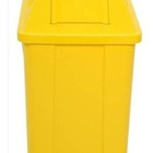 Cesto Quadrado Com Tampa Vai-vem 100 Litros