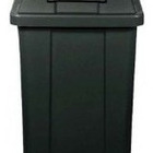 Cesto Quadrado Com Tampa Vai-vem 25l (q25) Azul