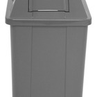 Cesto Quadrado Com Tampa Vai-vem 25l (q25) Vermelho