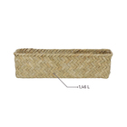 Cesto Quadrado De Seagrass 24cm - Oikos