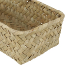 Cesto Quadrado De Seagrass 24cm - Oikos