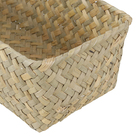 Cesto Quadrado De Seagrass 27cm - Oikos