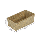 Cesto Quadrado De Seagrass 30cm - Oikos